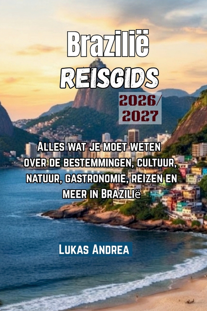 Brazilië Reisgids 2026/2027: Alles wat je moet weten over de bestemmingen, cultuur, natuur, gastronomie, reizen en meer in Brazilië cover