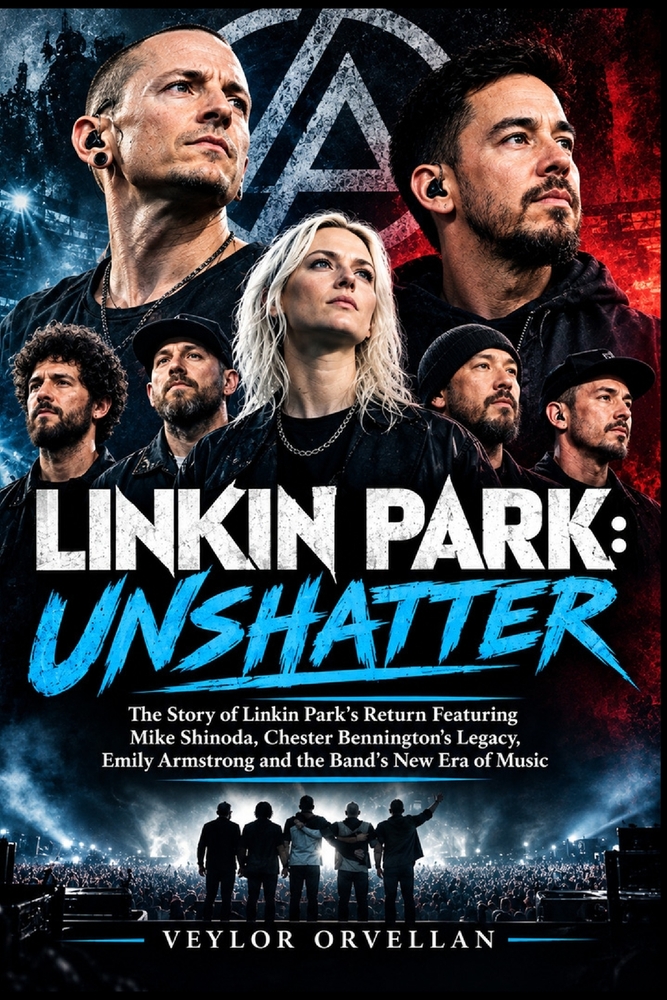 Linkin Park: UNSHATTER: The Story of Linkin Park's Return Featuring Mike Shinoda, Chester Bennington's Legacy, Emily Armstrong and the Band's New Era cover