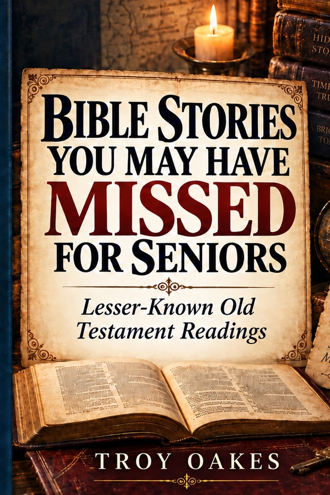 Bible Stories You May Have Missed for Seniors: Lesser Known Large Print Readings from the Old Testament of Faith, Courage, Wisdom and Hope cover