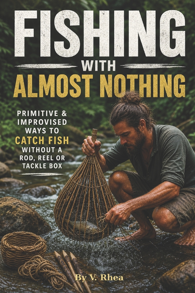 Fishing With Almost Nothing: Primitive & Improvised Ways to Catch Fish Without a Rod, Reel or Tackle Box cover
