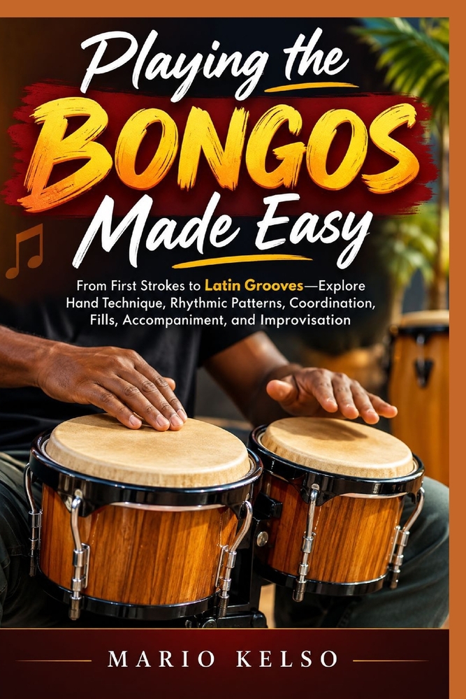 Playing the Bongos Made Easy: From First Strokes to Latin Grooves-Explore Hand Technique, Rhythmic Patterns, Coordination, Fills, Accompaniment, and I cover