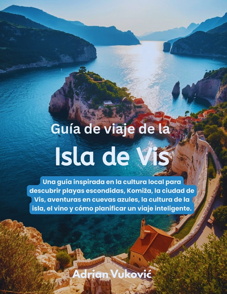 Guía de viaje de la isla de Vis: Una guía de playas ocultas inspirada en la perspectiva local, Komiza, ciudad de Vis, aventuras cuevas azules, cultura cover