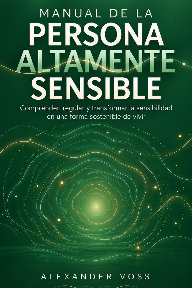 Manual de la Persona Altamente Sensible: Comprender, regular y transformar la sensibilidad en una forma sostenible de vivir cover