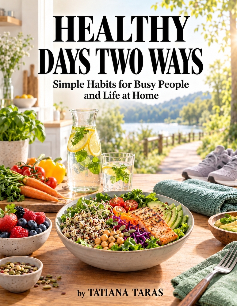 Healthy Days Two Ways: Simple Habits for Busy People and Life at Home cover