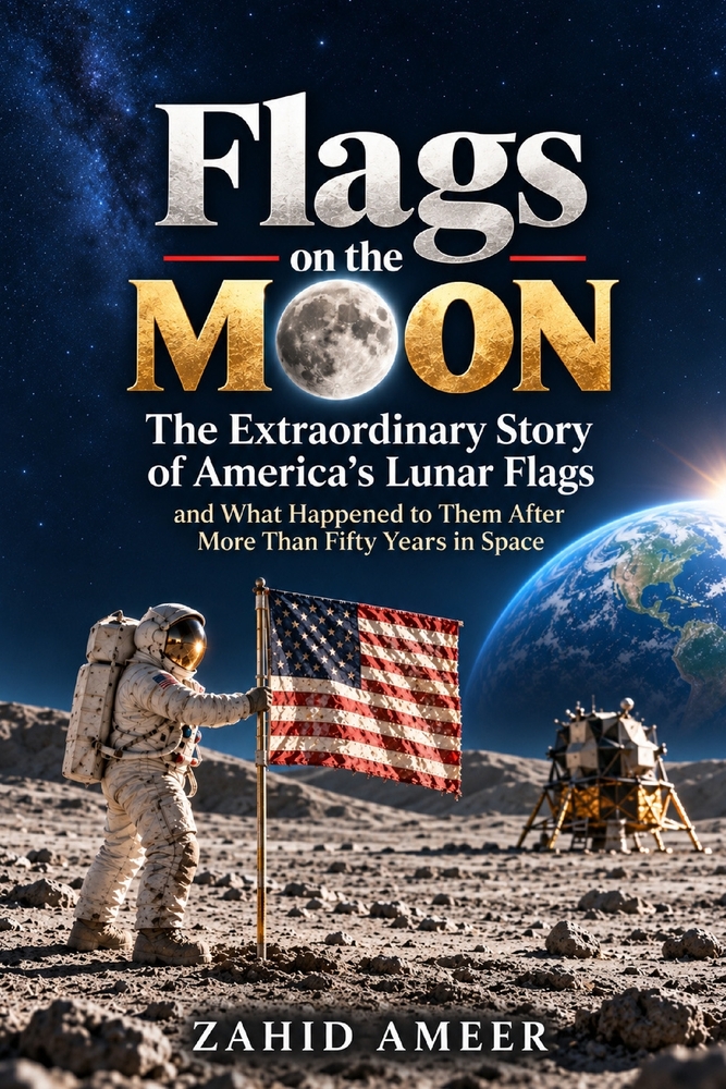 Flags on the Moon: The Extraordinary Story of America's Lunar Flags-and What Happened to Them After More Than Fifty Years in Space cover