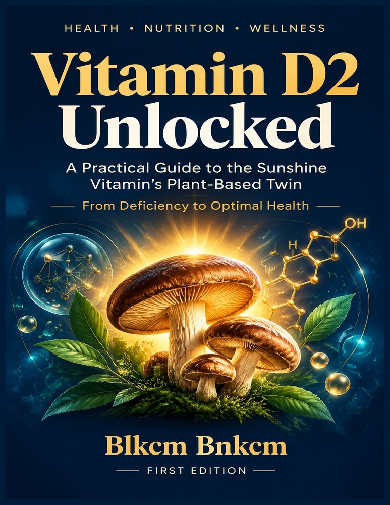 Vitamin D2 Unlocked: A Practical Guide to the Sunshine Vitamin's Plant-Based Twin - From Deficiency to Optimal Health - cover