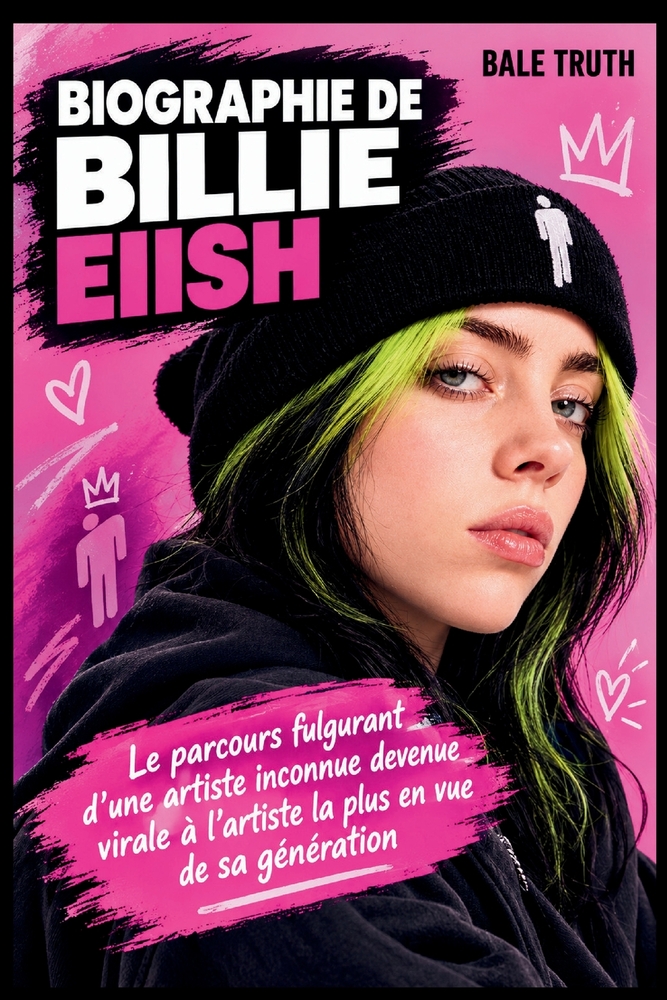 Biographie de Billie Eiish: Le parcours fulgurant d'une artiste inconnue devenue virale à l'artiste la plus en vue de sa génération cover