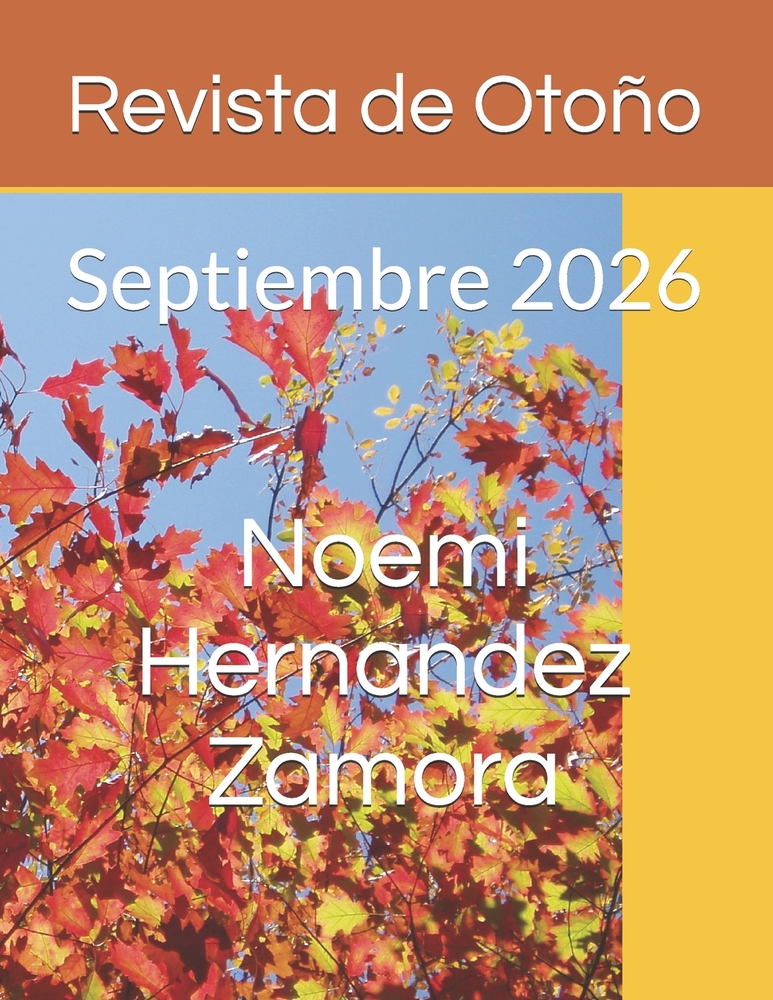 Revista de Otoño: Septiembre 2026 cover
