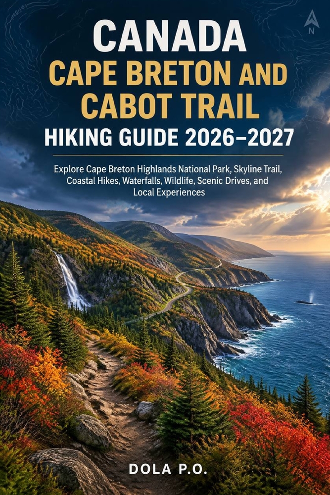 Canada Cape Breton and Cabot Trail Hiking Guide 2026-2027: Explore Cape Breton Highlands National Park, Skyline Trail, Coastal Hikes, Waterfalls, Wild cover