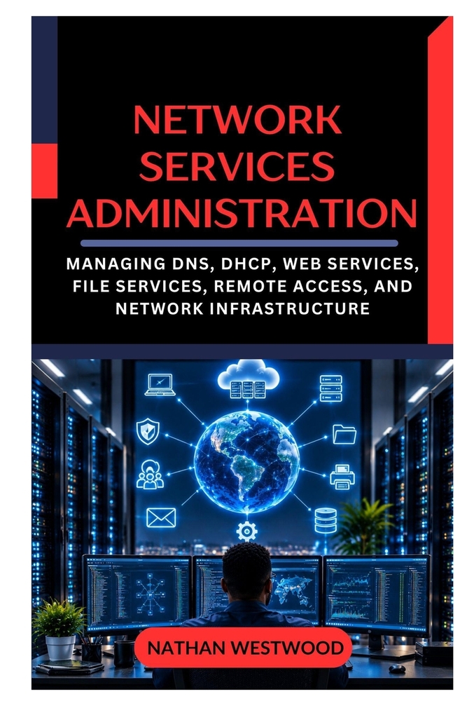 Network Services Administration: Managing DNS, DHCP, Web Services, File Services, Remote Access, and Network Infrastructure cover