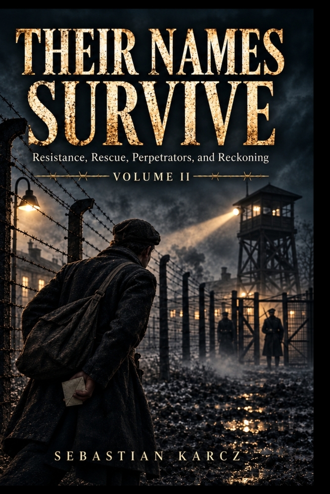 Their Names Survive: Resistance, Rescue, Perpetrators, and Reckoning - Volume II cover