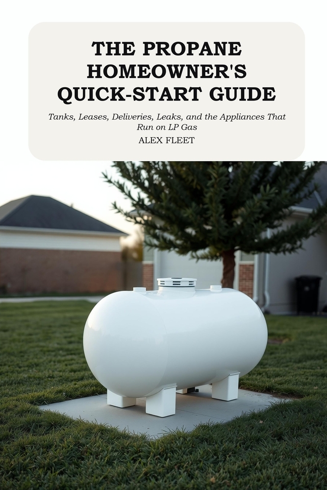 The Propane Homeowner's Quick-Start Guide: Tanks, Leases, Deliveries, Leaks, and the Appliances That Run on LP Gas cover