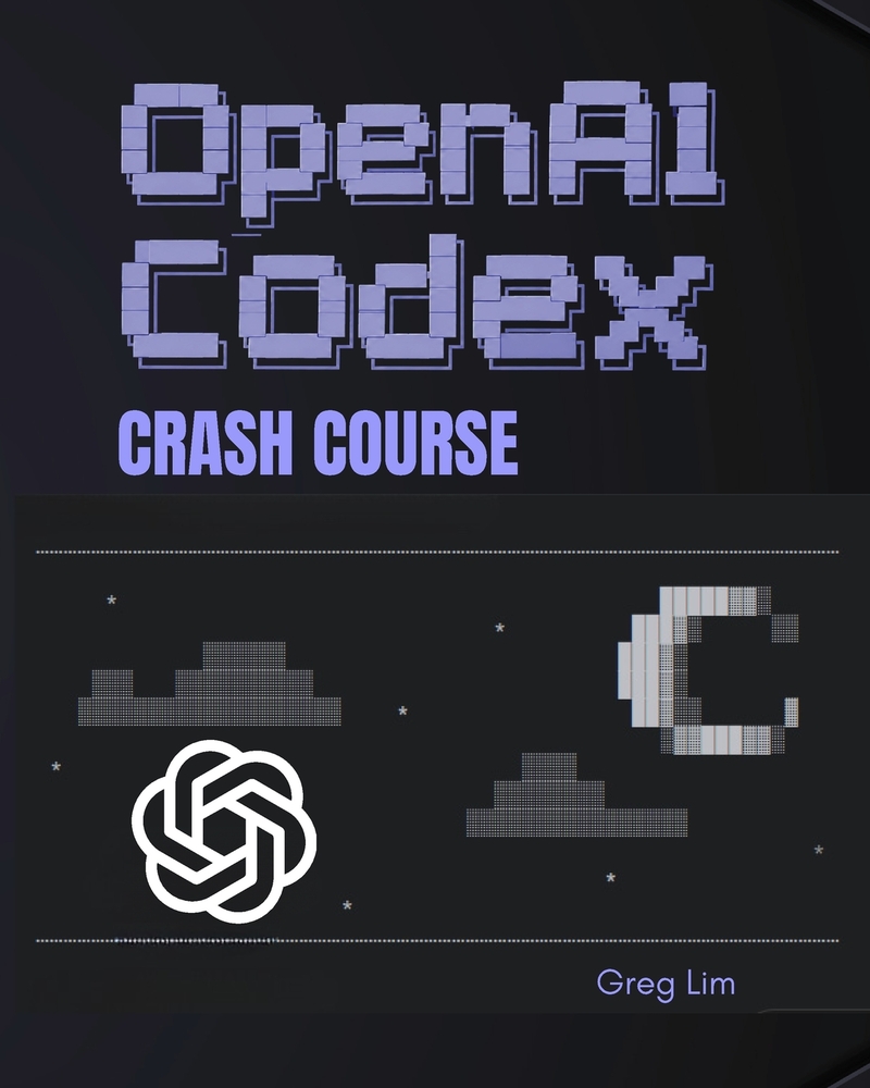 OpenAI Codex Crash Course: Build Real-World Apps Faster with AI-Powered Development cover