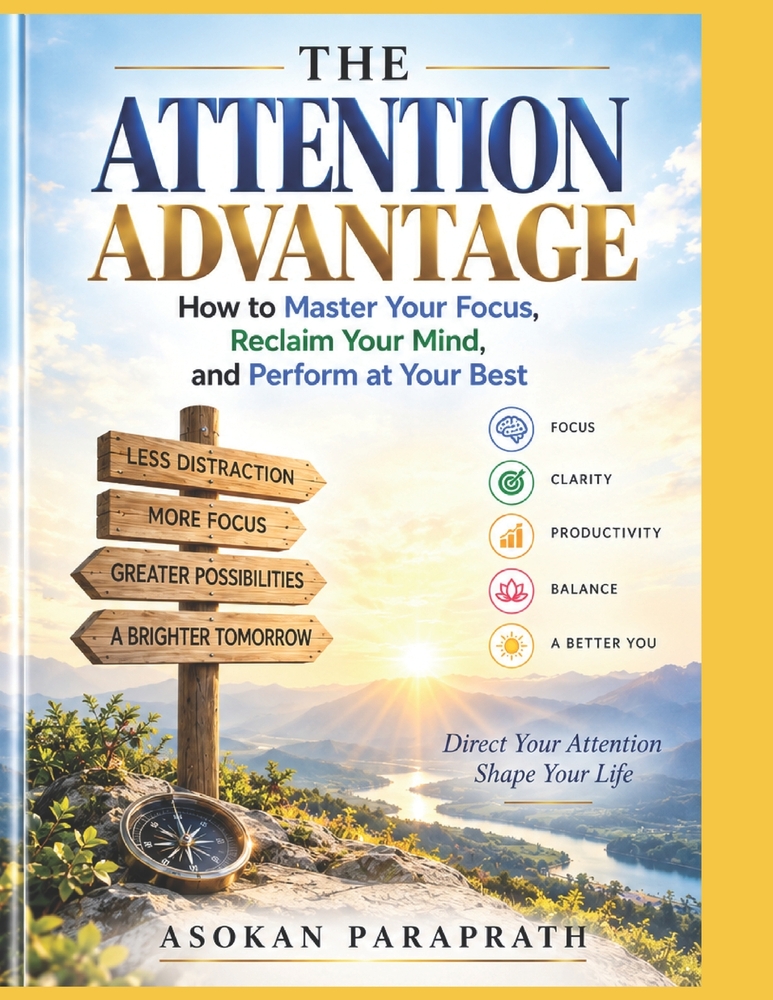 The Attention Advantage: How to master your Focus, Reclaim your Mind, Perform at your best cover