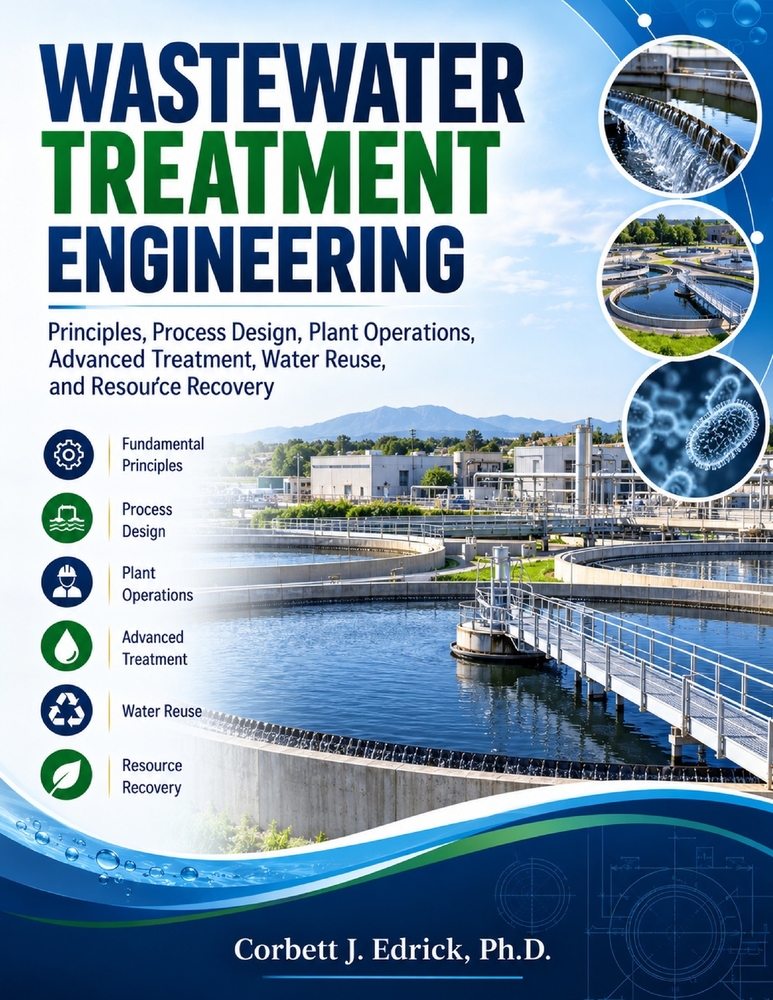 Wastewater Treatment Engineering: Principles, Process Design, Plant Operations, Advanced Treatment, Water Reuse, and Resource Recovery cover