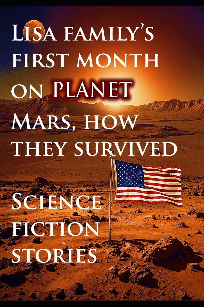 Lisa family's first month on Planet Mars: Science Fiction Stories cover