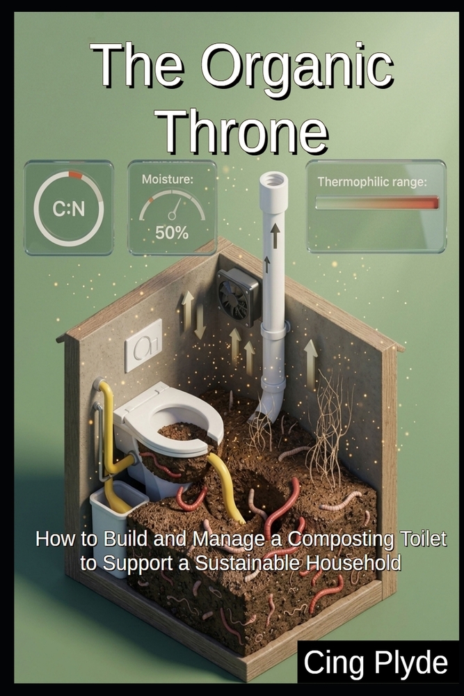 The Organic Throne: How to Build and Manage a Composting Toilet to Support a Sustainable Household cover
