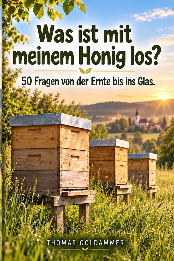 Was ist mit meinem Honig los?: 50 Fragen von der Ernte bis ins Glas cover