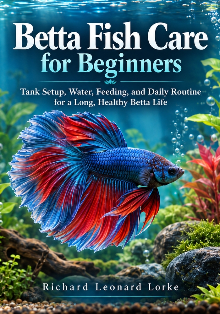 Betta Fish Care for Beginners: Tank Setup, Water, Feeding, and Daily Routine for a Long, Healthy Betta Life cover