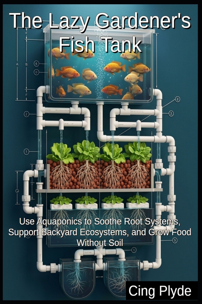 The Lazy Gardener's Fish Tank: Use Aquaponics to Soothe Root Systems, Support Backyard Ecosystems, and Grow Food Without Soil cover