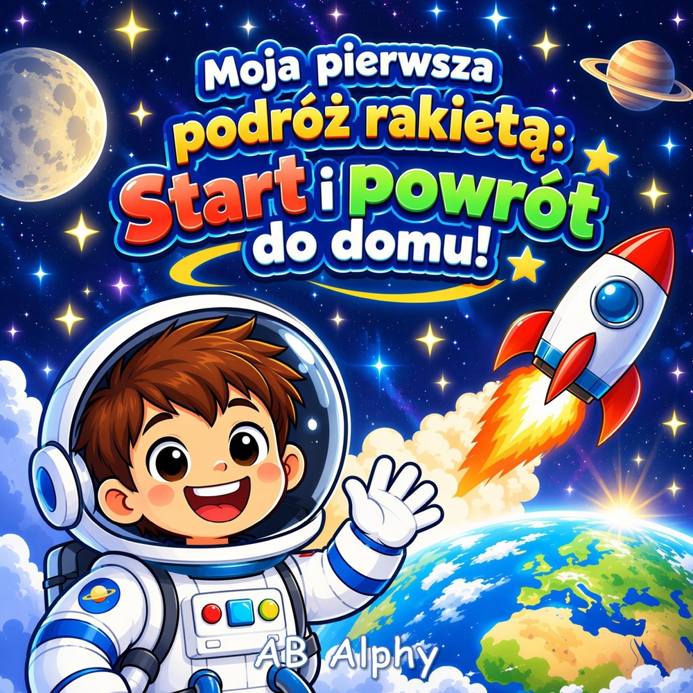 Moja pierwsza podróż rakietą: Wizyta na stacji kosmicznej: Pelna emocji kosmiczna przygoda dla malych astronautów cover
