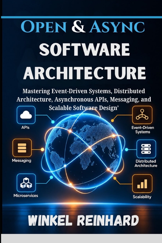 Open & Async Software ArchitectureOpen & Async Software Architecture: Mastering Event-Driven Systems, Distributed Architecture, Asynchronous APIs, Mes cover