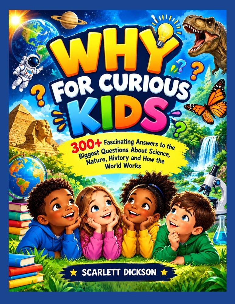 Why for Curious Kids: 300+ Fascinating Answers to the Biggest Questions About Science, Nature, History and How the World Works cover