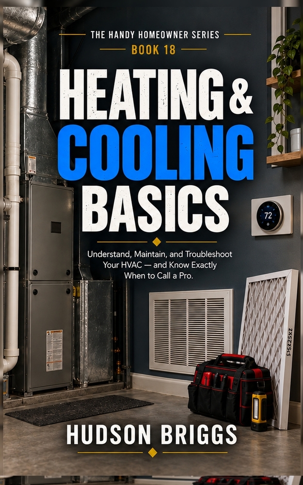 Heating & Cooling Basics: Understand, Maintain, and Troubleshoot Your HVAC - and Know Exactly When to Call a Pro cover