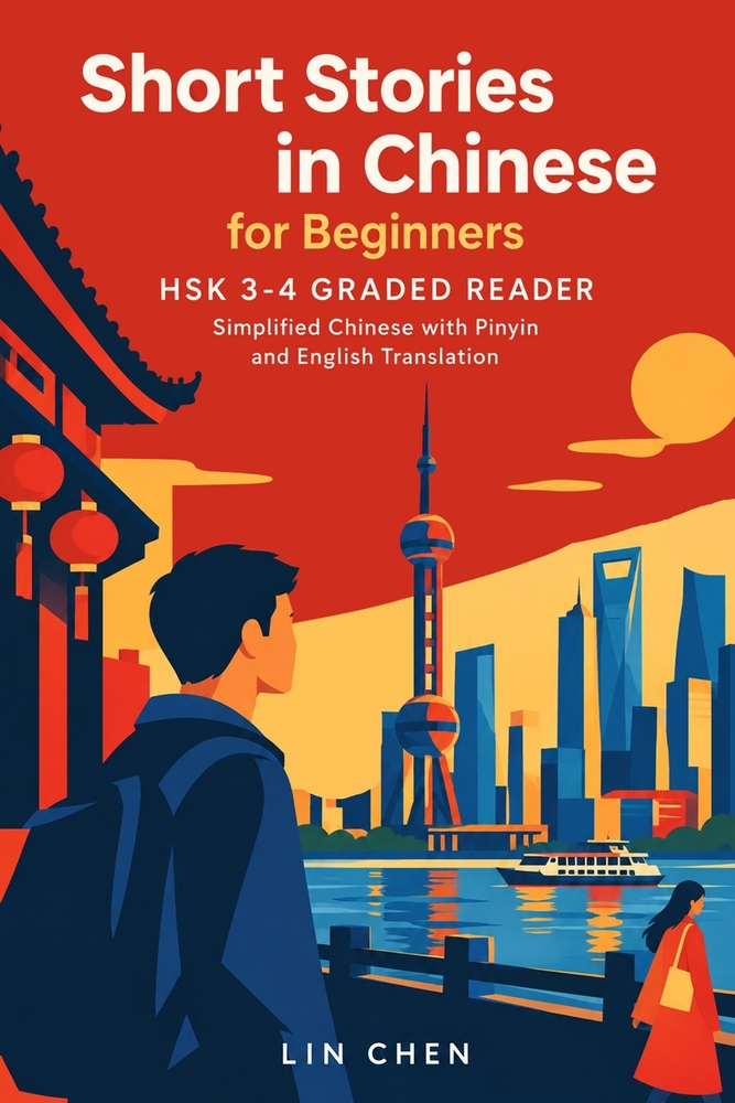 Short Stories in Chinese for Beginners HSK 3-4 Graded Reader: Simplified Chinese with Pinyin and English Translation cover