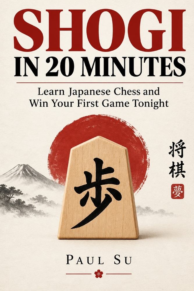 Shogi in 20 Minutes: Learn Japanese Chess and Win Your First Game Tonight cover