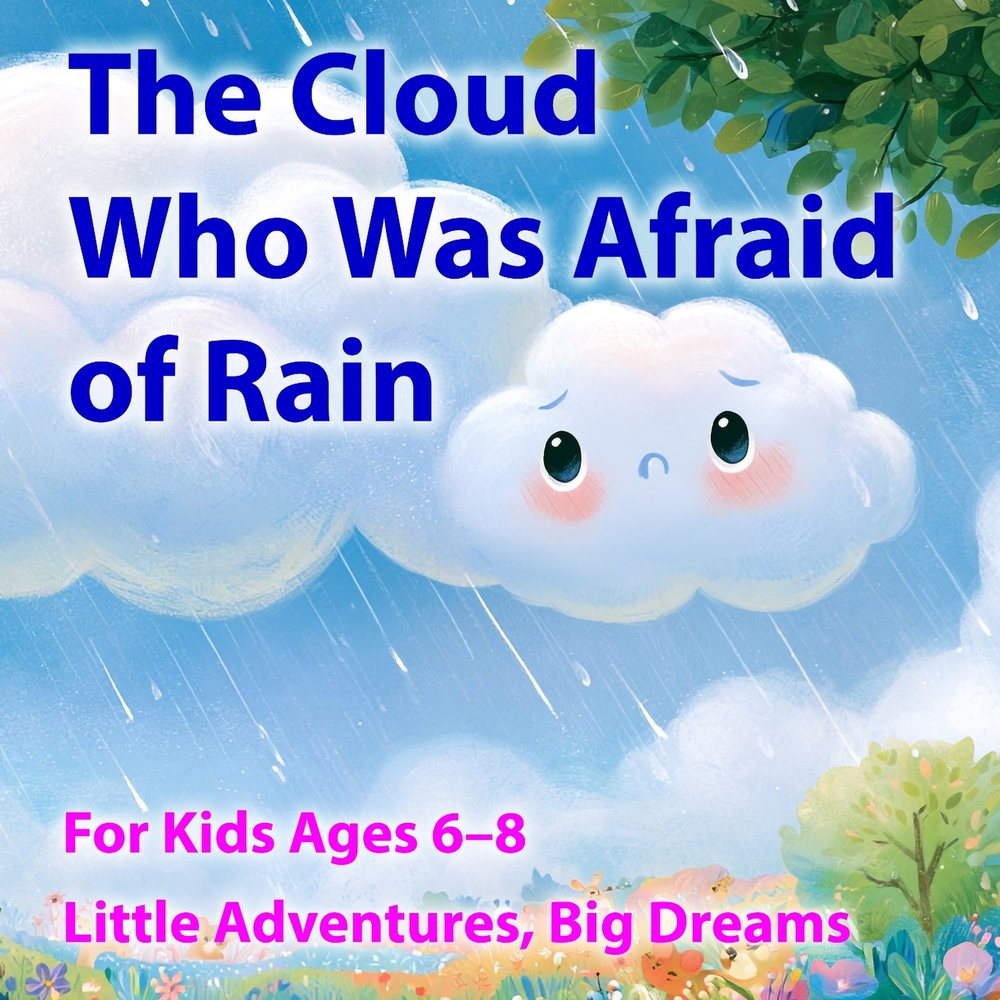 The Cloud Who Was Afraid of Rain: A Children's Story About Fear, Courage, Self-Confidence, Kindness, and Helping Others for Kids Ages 6-8 cover