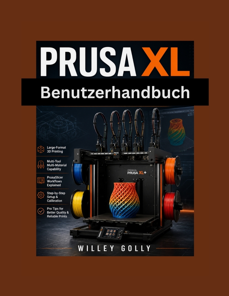 Prusa XL Benutzerhandbuch: Master-Setup, Kalibrierung, Multi-Material-Druck & PrusaSlicer cover