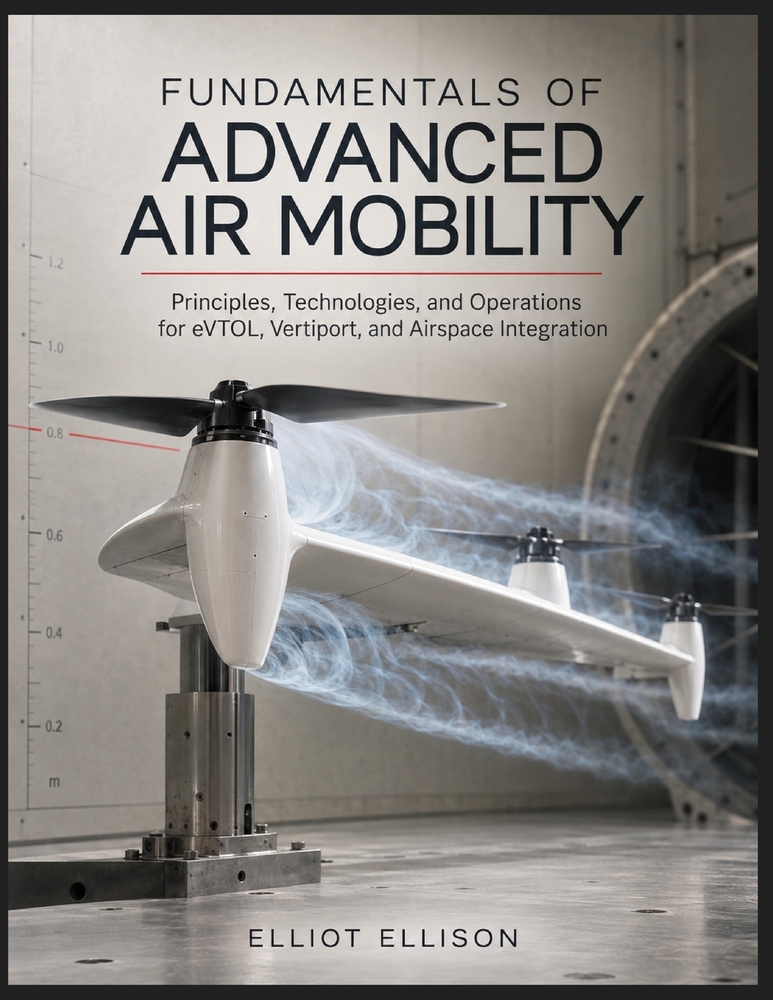 Fundamentals of Advanced Air Mobility: Principles, Technologies, and Operations for eVTOL, Vertiport, and Airspace Integration cover