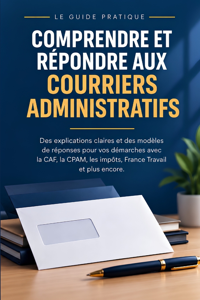 Comprendre Et Répondre Aux Courriers Administratifs: Un guide pratique pour savoir quoi faire, dans quel délai, et comment garder une preuve que la le cover