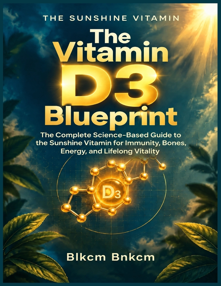 The Vitamin D3 Blueprint: The Complete Science-Based Guide to the Sunshine Vitamin for Immunity, Bones, Energy, and Lifelong Vitality cover