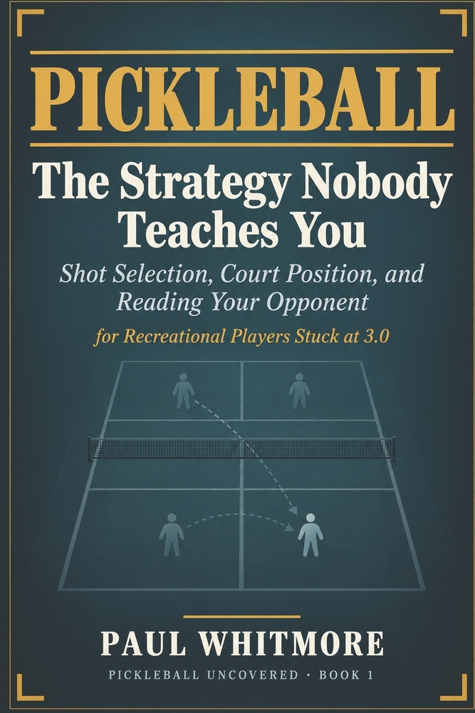 Pickleball: The Strategy Nobody Teaches You: Shot Selection, Court Position, and Reading Your Opponent - for Recreational Players Stuck at 3.0 cover
