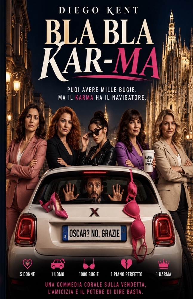 Bla Bla Kar-Ma: Puoi Avere Mille Bugie. Ma Il Karma Ha Il Navigatore. cover