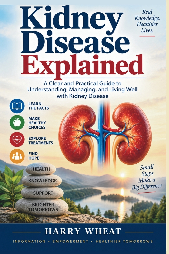Kidney Disease Explained: A Clear and Practical Guide to Understanding, Managing, and Living Well with Kidney Disease cover