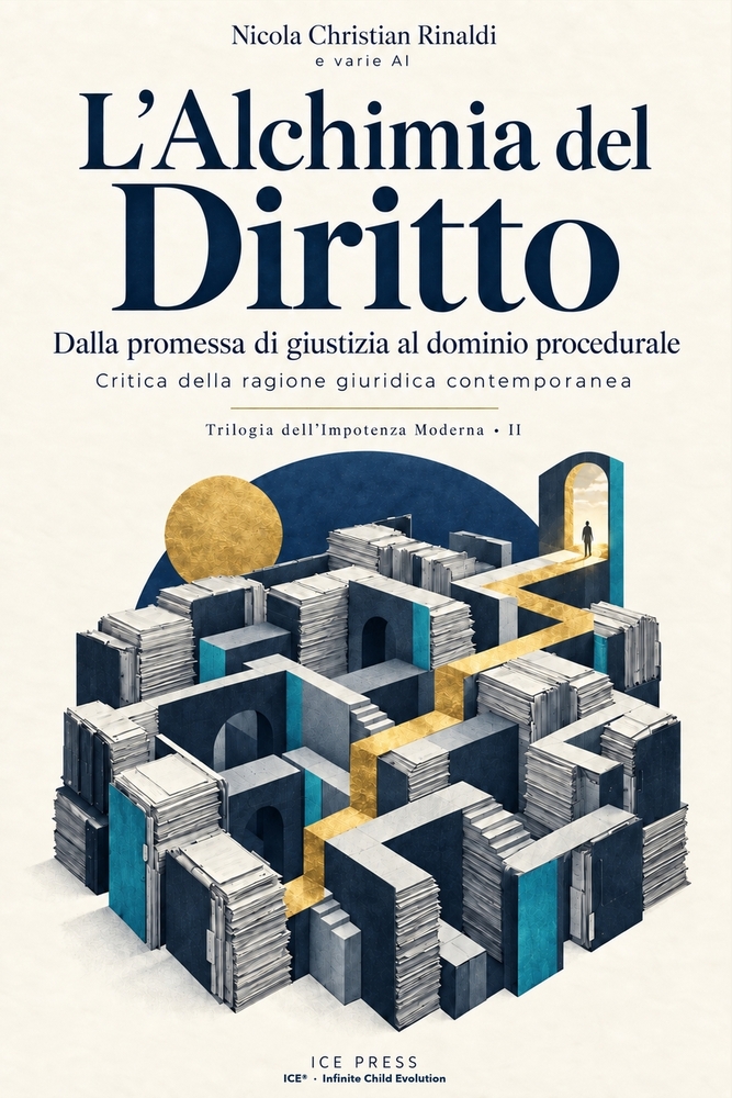 L'Alchimia del Diritto: Dalla promessa di giustizia al dominio procedurale Critica della ragione giuridica contemporanea cover