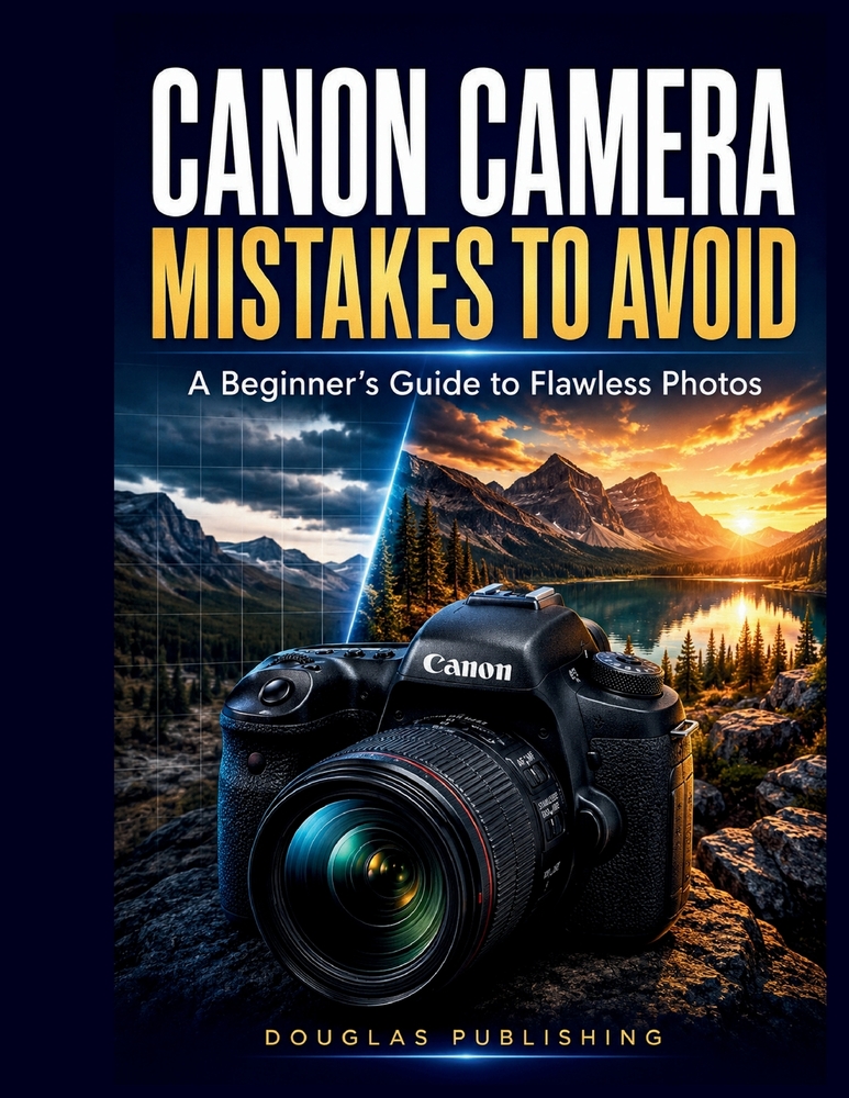 Canon Camera Mistakes to Avoid: A Beginner's Guide to Flawless Photos: Learn Camera Settings, Correct Common Photography Problems, Improve Image Quali cover