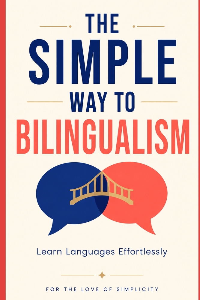 The Simple Way to Bilingualism: Learn Languages Effortlessly cover