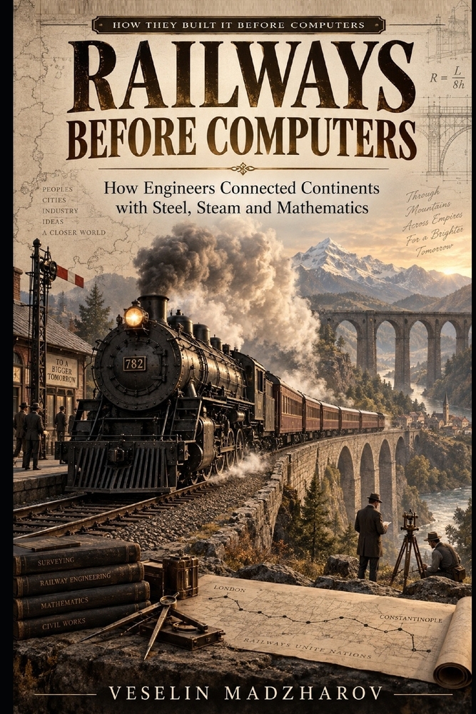 Railways Before Computers: How Engineers Connected Continents with Steel, Steam and Mathematics cover