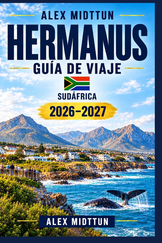Hermanus Guía de viaje 2026-2027: Descubre la observación de ballenas, las costas de Walker Bay, senderos panorámicos en los acantilados, la vida mari cover