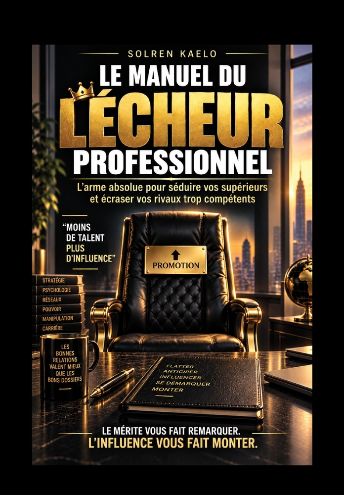 Le Manuel Du Lécheur Professionnel: L'arme absolue pour séduire vos supérieurs et écraser vos rivaux trop compétents cover