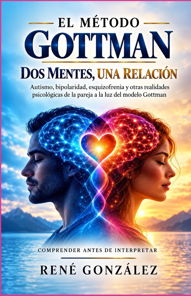 EL MÉTODO GOTTMAN Dos mentes, una relación: Autismo, bipolaridad, esquizofrenia y otras realidades psicológicas de la pareja cover