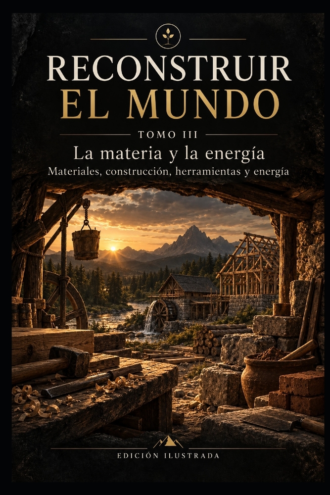 Reconstruir el mundo - Tomo III: La materia y la energía Materiales, construcción, herramientas y energía cover