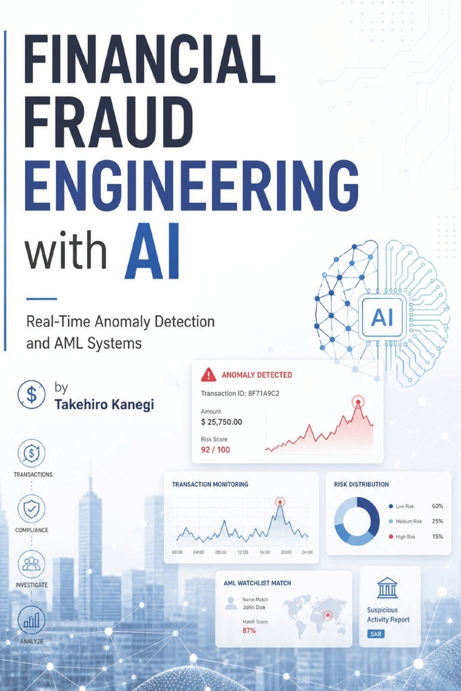 Financial Fraud Engineering with AI: Real-Time Anomaly Detection and AML Systems cover