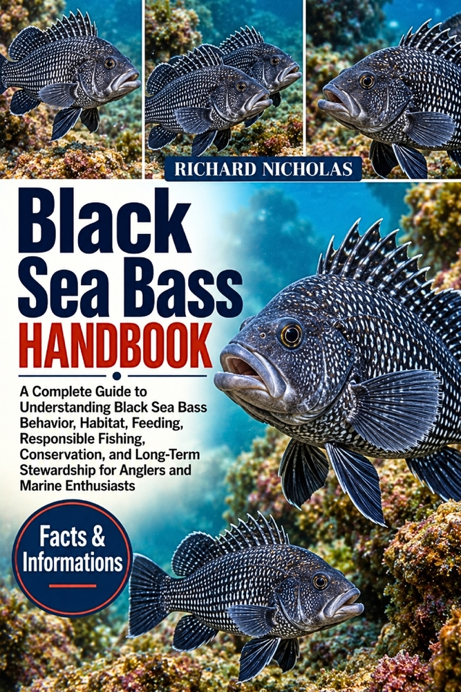 Black Sea Bass Handbook: A Complete Guide to Understanding Black Sea Bass Behavior, Habitat, Feeding, Responsible Fishing, Conservation, and Long-Term cover