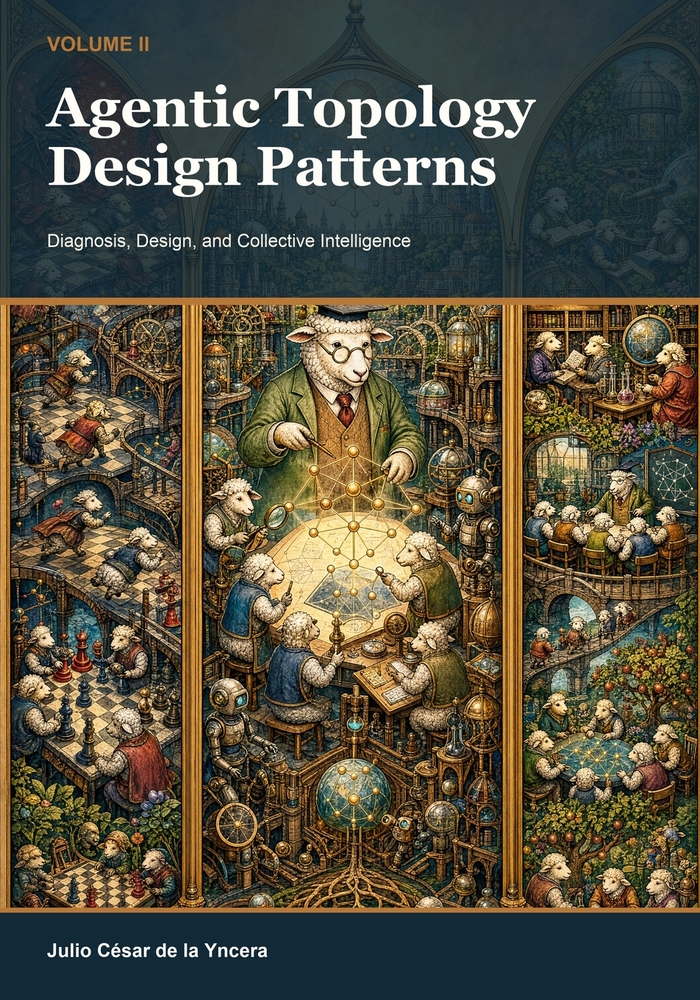 Agentic Topology Design Patterns - Volume II: Diagnosis, Design, and Collective Intelligence cover