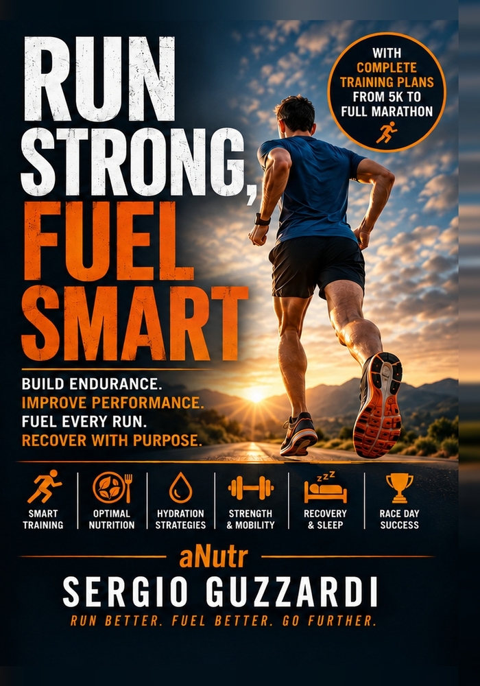 Run Strong, Fuel Smart: The Complete Guide to Nutrition, Training & Recovery for Runners (With 10K Plan) cover